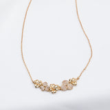 Precious Pansy Pave Necklace