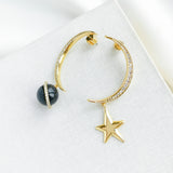 On The Rocks Asymmetrical Earrings