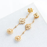 Spade Floral Linear Earrings