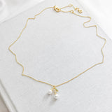Cherie Cherry Gold Pendant Necklace
