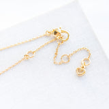Spade Floral Long Scatter Necklace