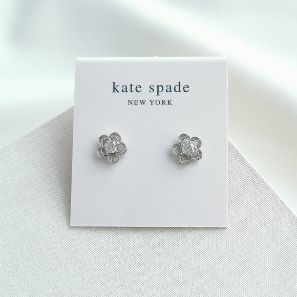 Stencil Scallops Stud Earrings