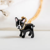 Antoine Dog Pendant Necklace