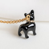 Antoine Dog Pendant Necklace