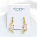 Sea Star Crab Drop Earrings