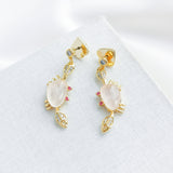 Sea Star Crab Drop Earrings