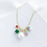 Little Gem Charm Pendant Necklace