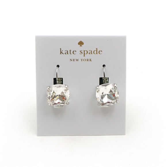 Small Square Leverback Earrings