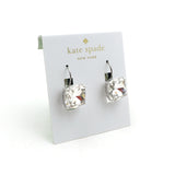 Small Square Leverback Earrings