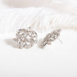 Marquise Crystal Cluster Stud Earrings
