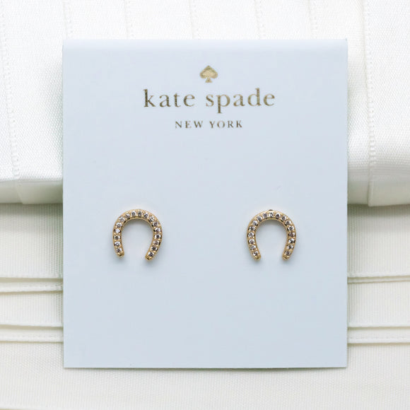Wild Ones Pave Horseshoe Studs
