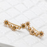 Loves Me Loves Me Not Ear Pins