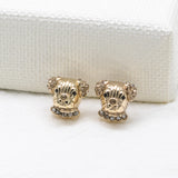 Puppy Studs Earrings