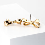 Love Notes Bow Earring (Gold)