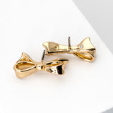 Love Notes Bow Earring (Gold)