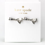 Love Notes Bow Earring (Silver)