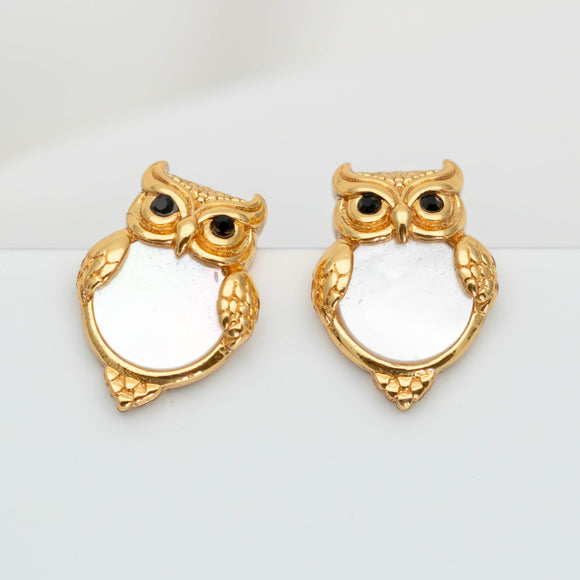 Into The Woods Owl Earrings