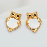 Into The Woods Owl Earrings