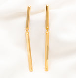 Raise The Bar Double Drop Earrings
