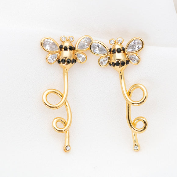 Picnic Perfect Bee Earrings