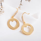 Symbols Heart Drop Earrings