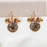 Minnie mouse stone leverbacks