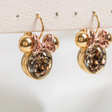 Minnie mouse stone leverbacks