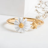 all abuzz bee open hinged cuff