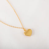 Kate Spade heritage spade enamel heart mini pendant (redmulti)