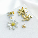 Dazzling Daisy Drop Earrings