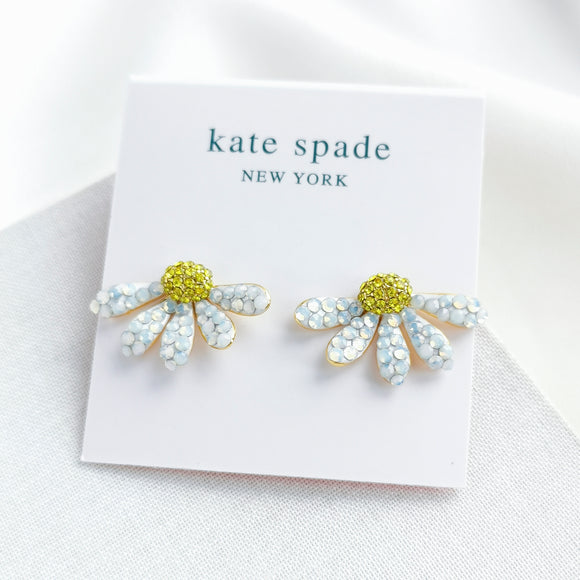 Dazzling Daisy Statement Stud Earrings