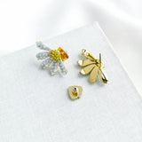 Dazzling Daisy Statement Stud Earrings