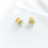 Dazzling Daisy Stud Earrings