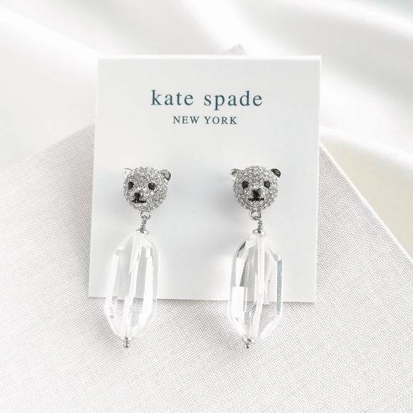 Arctic Friends Polar Bear Drop Earrings