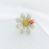 Dazzling Daisy Ring