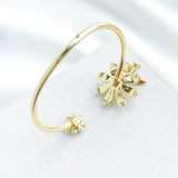 Dazzling Daisy Flex Cuff Bracelet
