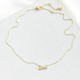 Say Yes Mrs Gold Necklace