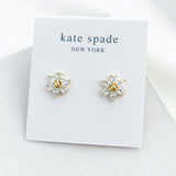 First Bloom Stud Earrings (Clear)