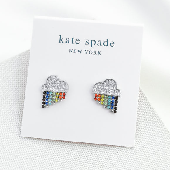 Into The Sky Rainbow Stud Earrings