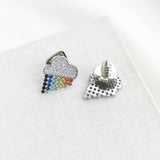 Into The Sky Rainbow Stud Earrings