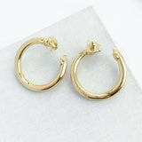 Hot Dog Hoop Earrings