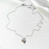 Into The Sky Rainbow Mini Pendant Necklace