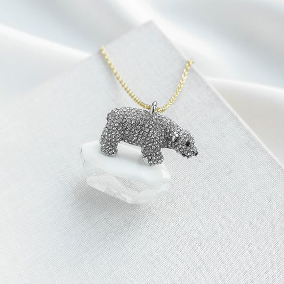 Cold Comforts Polar Bear Pendant Necklace