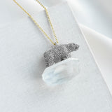 Cold Comforts Polar Bear Pendant Necklace