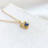 Sea Star Crab Mini Pendant Necklace