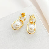 Glamorous Strands Huggie Earrings