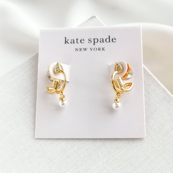 Love Game Arrow Double Huggies Earrings