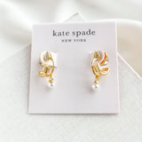 Love Game Arrow Double Huggies Earrings