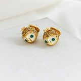 Night Bird Pave Stud Earrings