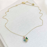 New Bloom Cluster Mini Pendant Necklace